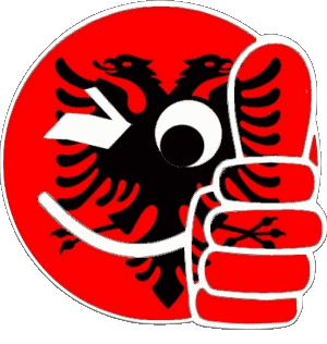 Smiley - OK Albania Europa Banderas 