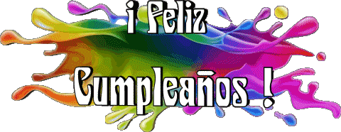 012 Transparent Background Abstracto - Geométrico Feliz Cumpleaños Spanish Messages 