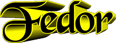 Fedor F MASCULINE - German First Names 