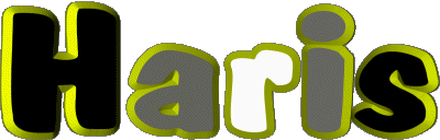 Haris H MANN - Maghreb Muslim Vorname 