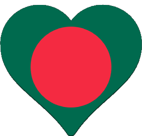 Diverso Bangladesh Asia Banderas 