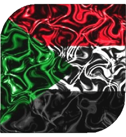 Platz Sudan Afrika Fahnen 