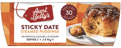 Aunt Betty's Gateaux Nourriture 