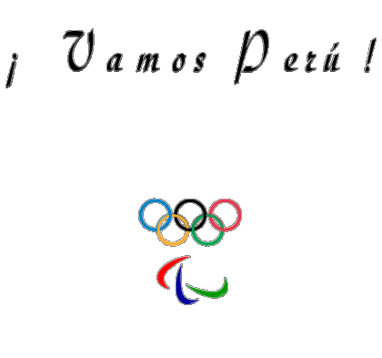 Juegos Olímpicos Vamos Perú Spagnolo Messagi 