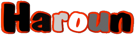 Haroun H MASCULINO - Magreb Musulmán Nombre 