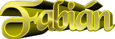 Fabián F MANN  - Spanien Vorname 