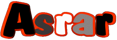 Asrar A WEIBLICH - Maghreb Muslim Vorname 