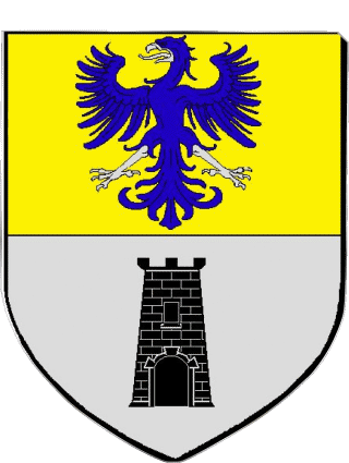 Blason-Blason SABLE SUR SARTHE 72 Départements - Villes France Drapeaux 