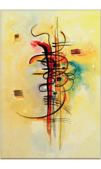 Wassily Kandinsky Artiste  Peintre Humour - Fun 