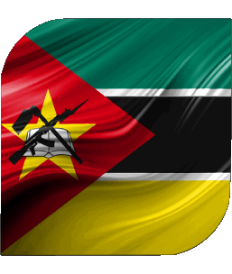 Platz Mozambique Afrika Fahnen 