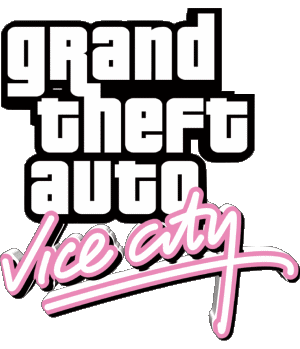 Logo-Logo GTA - Vice City Grand Theft Auto Jeux Vidéo Multi Média 