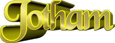 Jotham J MASCULINE -  UK - USA - IRL - AUS - NZ First Names 