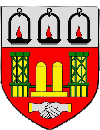 DECAZEVILLE 12 Dipartimenti - Città Francia Bandiere 