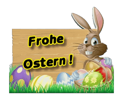 04 Frohe Ostern Tedesco Messagi 