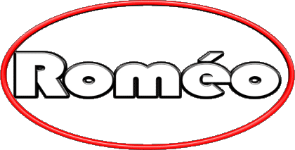 Roméo R MASCULINO - Francia Nombre 