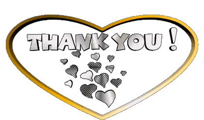 Coeur Thank You Anglais Messages 