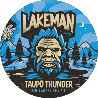Taupö thunder-Taupö thunder Lakeman Neuseeland Bier Getränke 