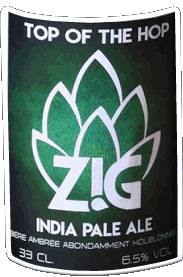 Zig Francia continental Cervezas Bebidas 