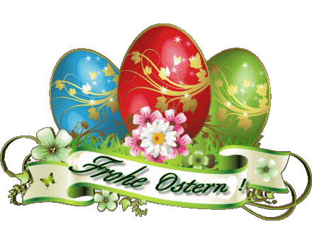 07 Frohe Ostern German Messages 