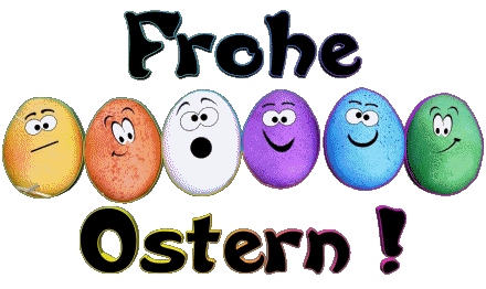 12 Frohe Ostern Alemán Mensajes 