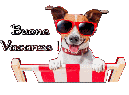 03 Sfondo trasparente Buone Vacanze Italiano Messagi 