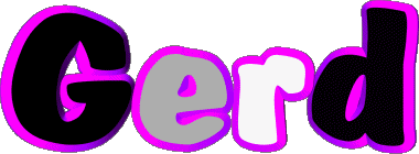 Gerd G MASCULINE - German First Names 