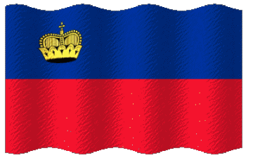 Ondulation Liechtenstein Europe Drapeaux 