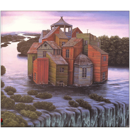 Jacek Yerka Artists Painter Humor -  Fun 