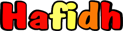Hafidh H MASCULINO - Magreb Musulmán Nombre 