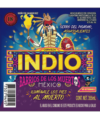 Indio Mexico Beers Drinks 
