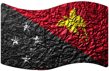 Rectangle Papouasie-Nouvelle-Guinée Océanie Drapeaux 