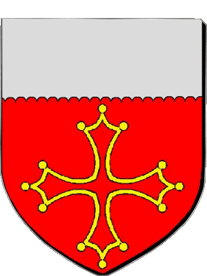 Blason-Blason Gard 30 Départements - Villes France Drapeaux 