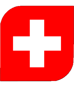 Square Swiss Europe Flags 