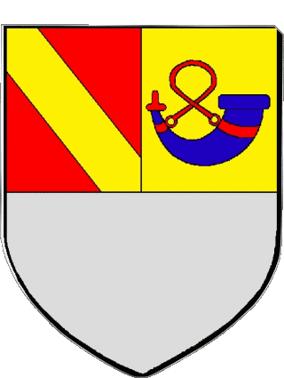 Blazon-Blazon LONS LE SAUNIER 39 Departments - Cities France Flags 