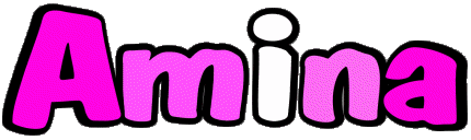 Amina A FEMININ - Maghreb Musulman Prénoms 