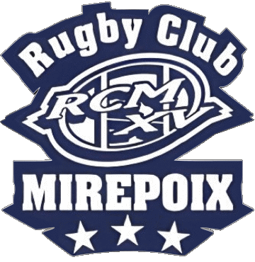 RC Mirapicien XV Dept 09 Rugby Club Francia Logo Sportivo 