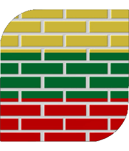 Square Lithuania Europe Flags 