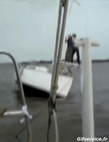 Stürze - Fail Boote Transport Humor -  Fun 