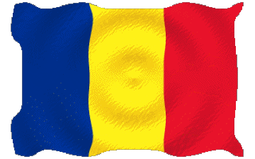 Ondulation Roumanie Europe Drapeaux 