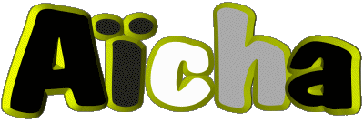 Aïcha A FEMMINILE - Maghreb Musulmano Nome 