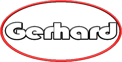 Gerhard G MASCULINE - German First Names 