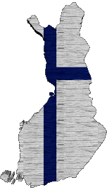 Map Finland Europe Flags 