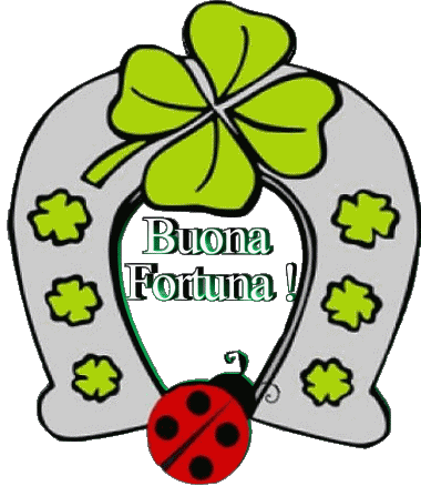 05 Transparenter Hintergrund Buona Fortuna Italienisch Nachrichten 