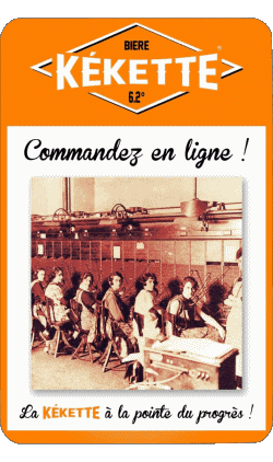 Kékette Frankreich Bier Getränke 