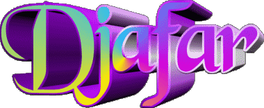 Djafar D MASCULINO - Magreb Musulmán Nombre 