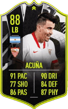 Marcos Acuña Argentina F I F A - Card Players Video Games Multi Media 