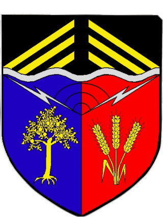 Blazon-Blazon NOISEAU 94 Departments - Cities France Flags 