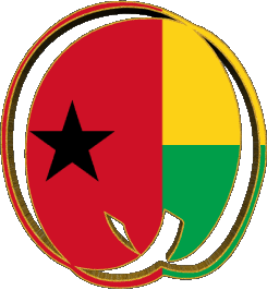 Form 02 Guinea Bissau Afrika Fahnen 