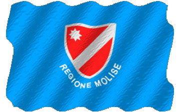 Ondulación Molise Italia Europa Banderas 