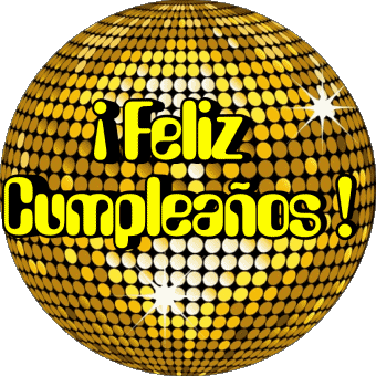 013 Fondo transparente Abstracto - Geométrico Feliz Cumpleaños Español Mensajes 